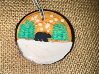 Bear in the Woods Ornament