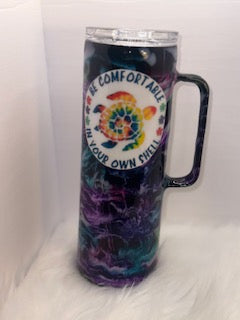 Own Shell - 20oz handled Tumbler