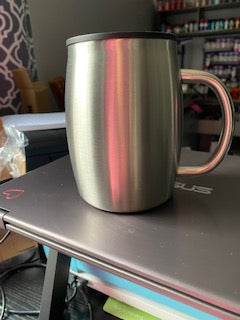 14oz Custom Round Coffee Mug