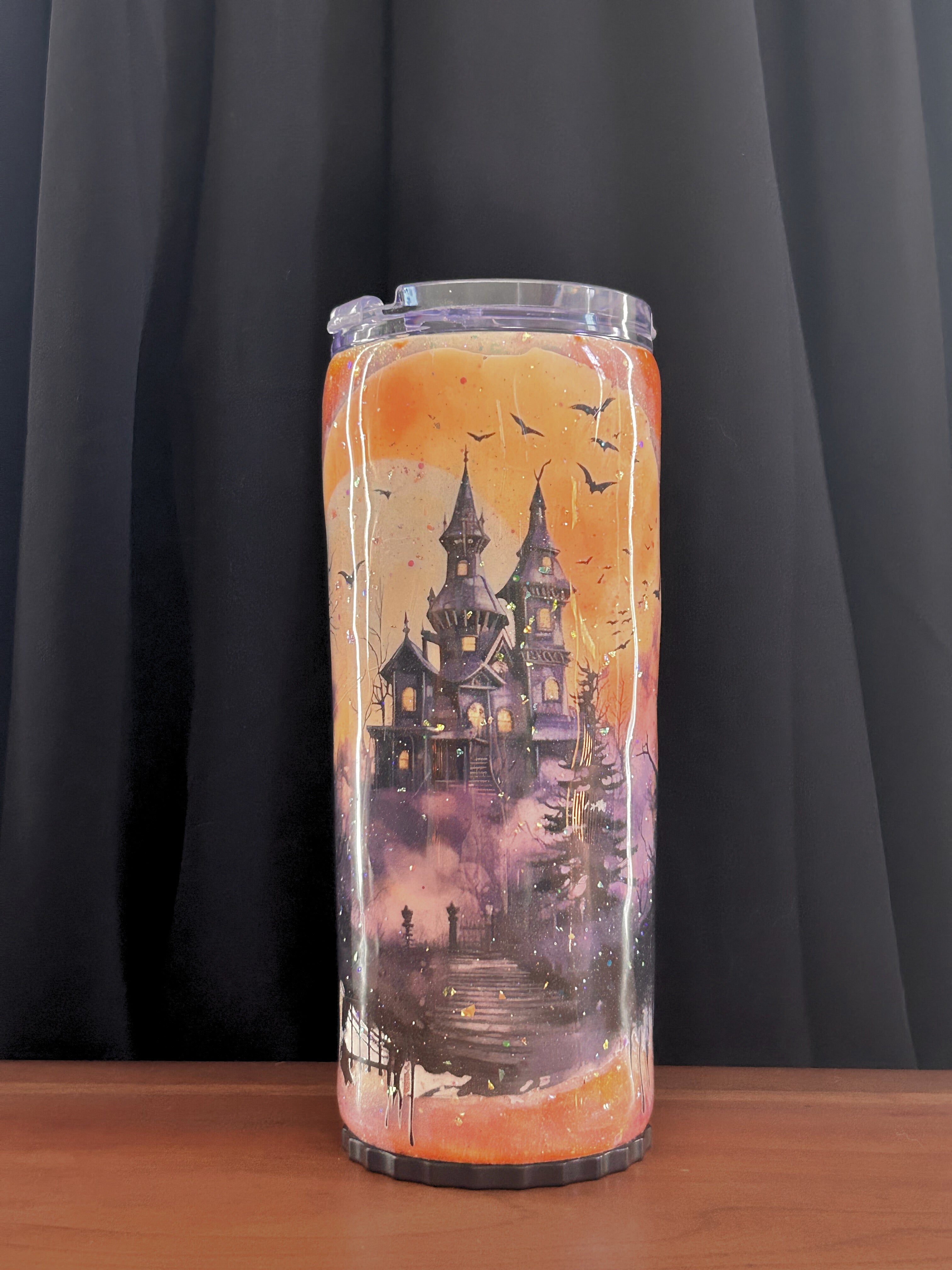 20oz Halloween Castle Tumbler