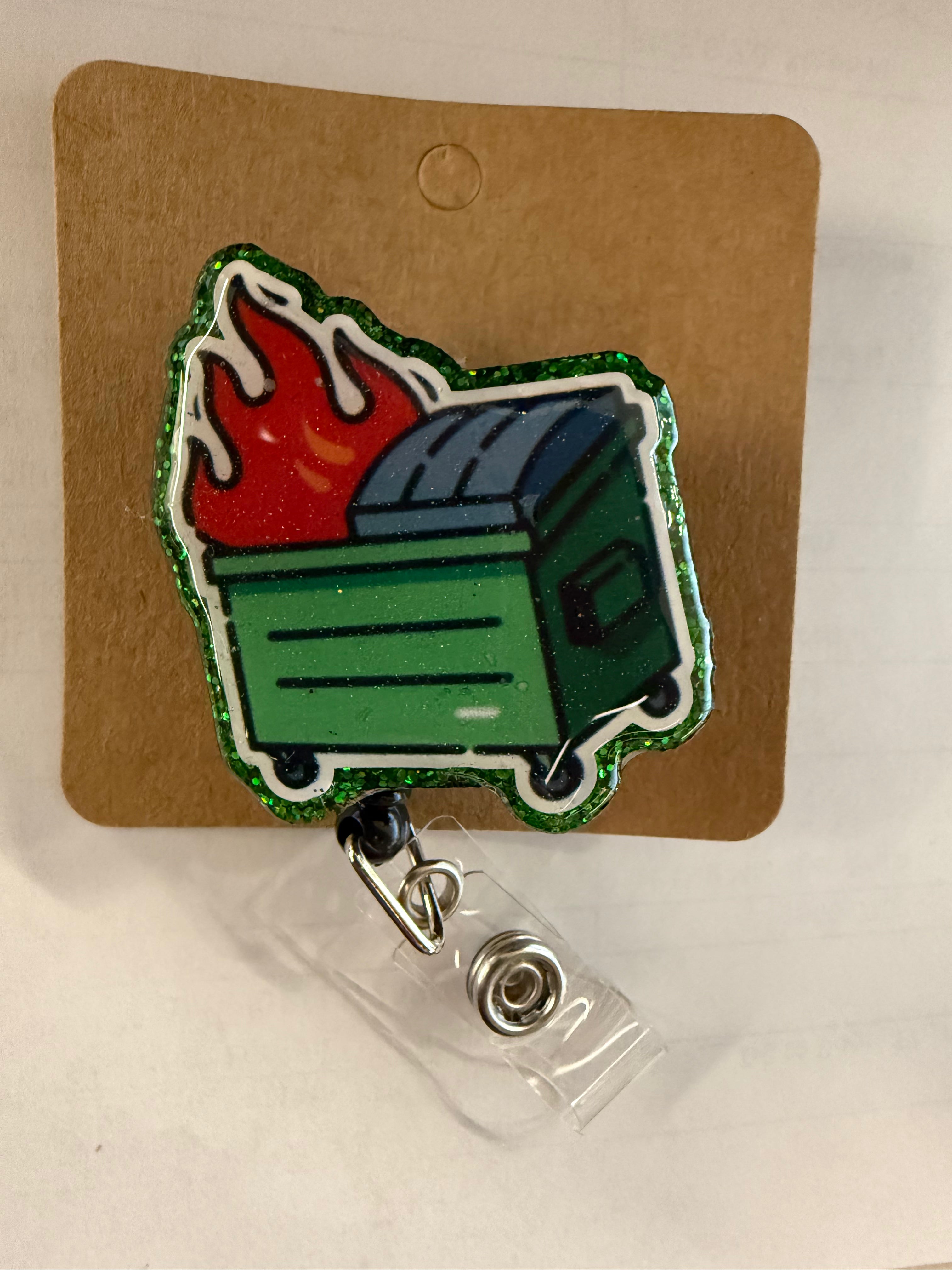 Dumpster Fire Badge Reel