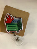 Dumpster Fire Badge Reel