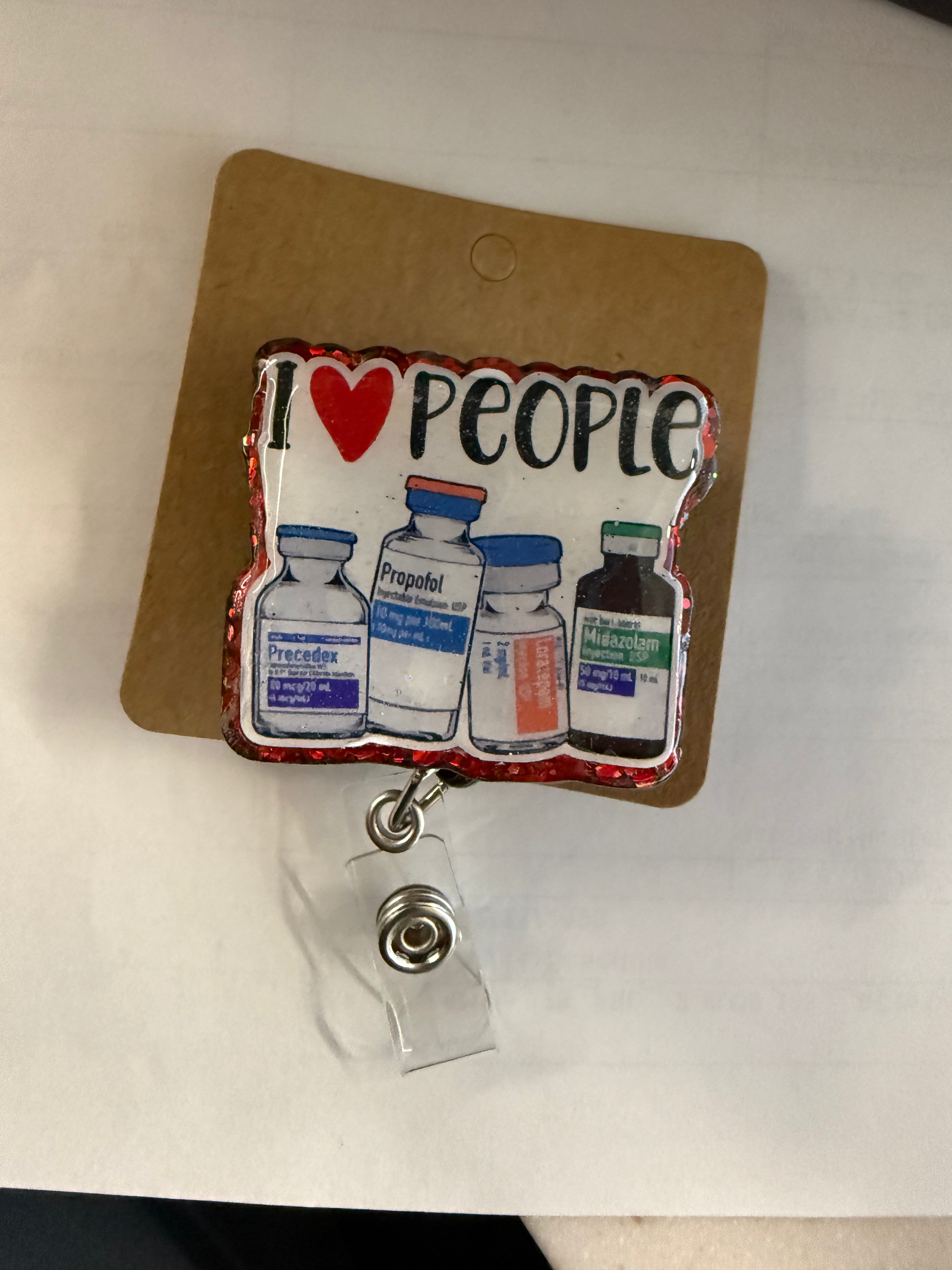 I Love People Badge Reel