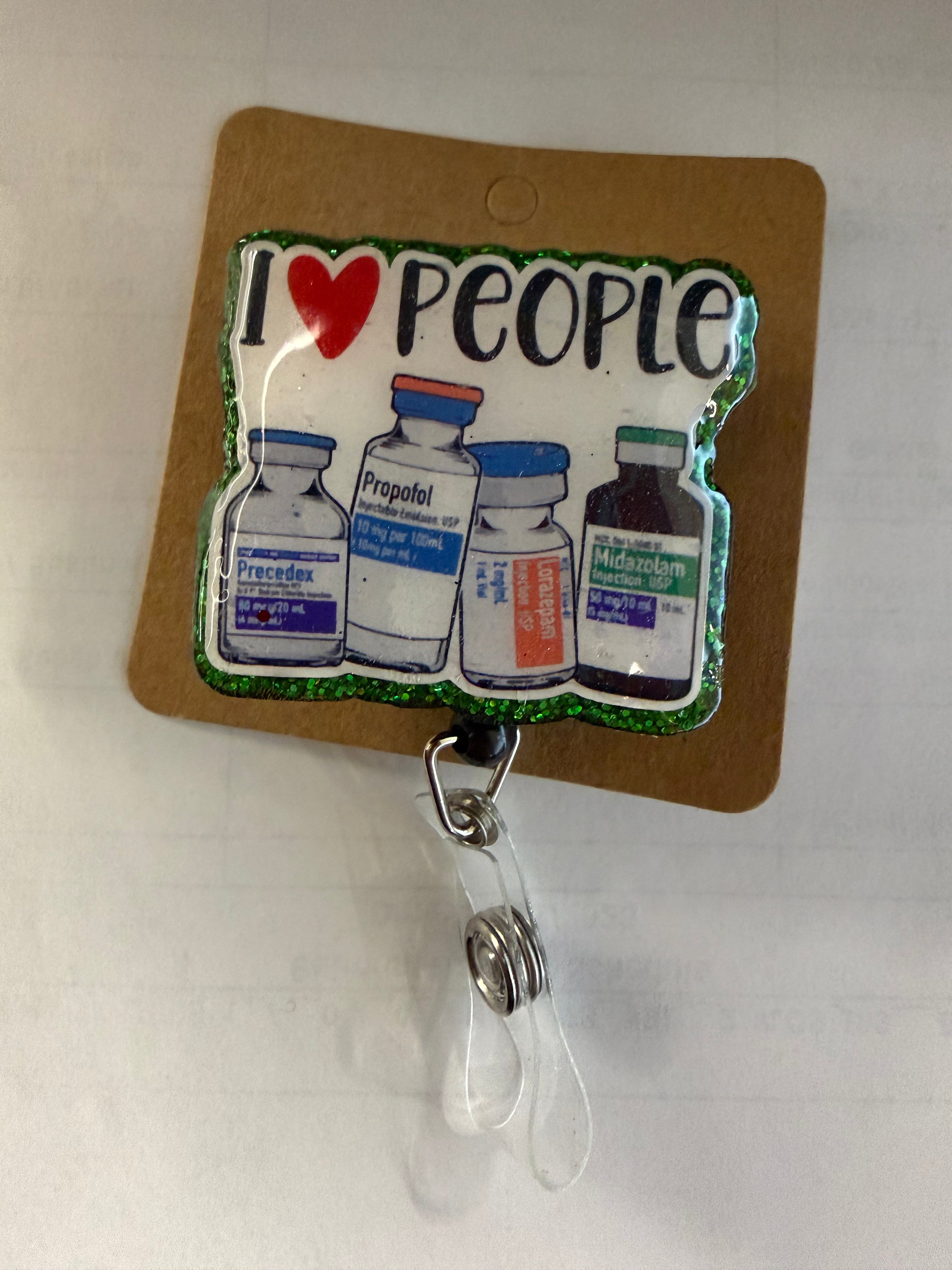 I Love People Badge Reel