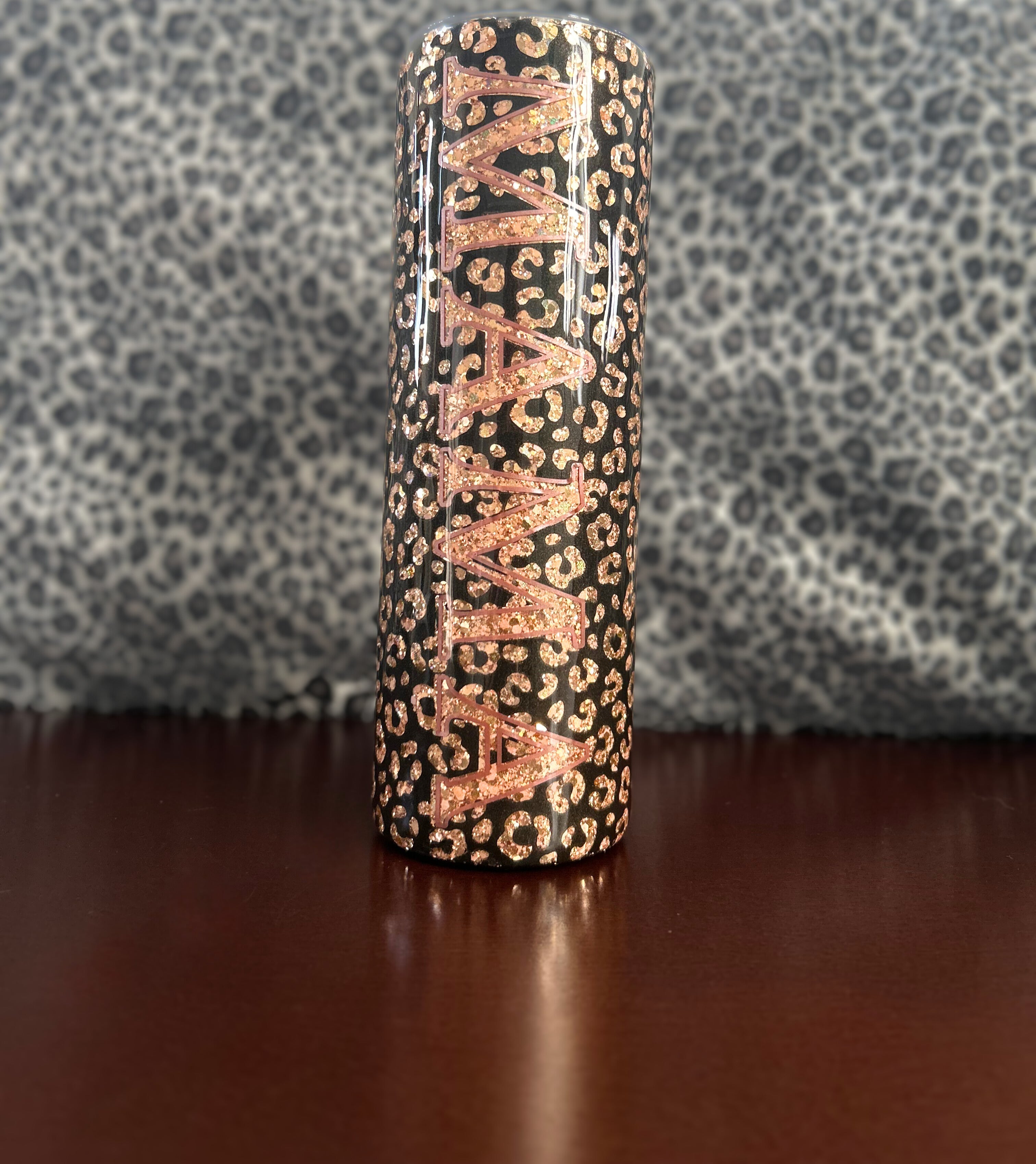 30oz Mama Leopard Tumbler