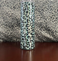 30oz Silver Leopard Tumbler